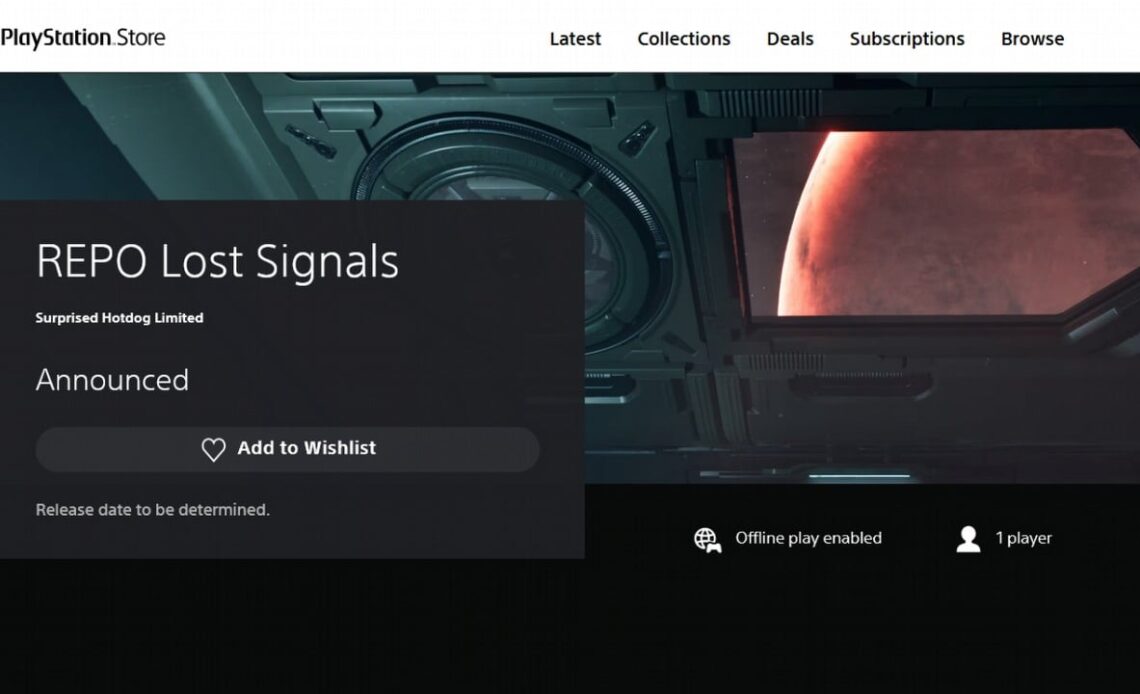 Achtung! Repo Lost Signals ist ein weiterer Schlag, der versucht zu verabschieden, als das Hit -Horror -Spiel von Steam im PlayStation Store zu bestehen