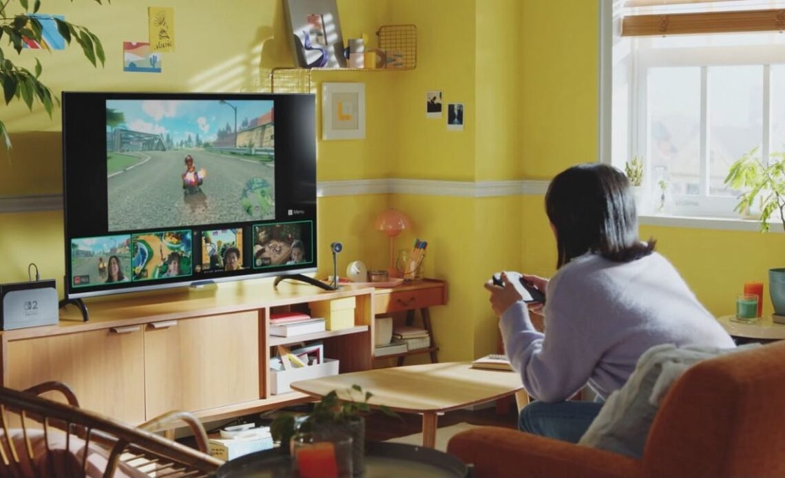 Nintendo führt den Spiel -Chat für den Nintendo Switch 2 ein