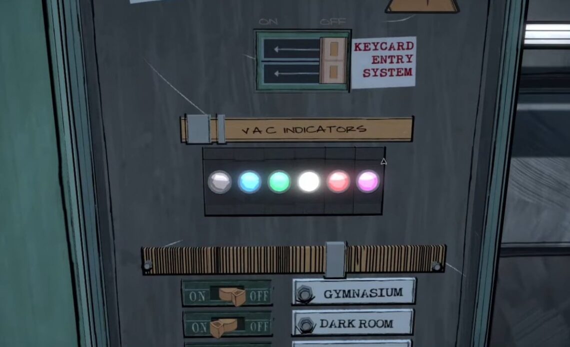 So lösen Sie VAC -Indikatoren in Blue Prince. Es ist einfach, wenn Sie die richtige Lichtsequenz kennen