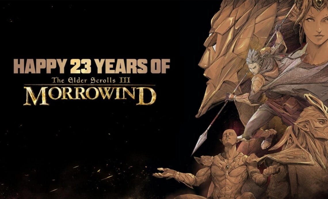 Ist dies der erste Hinweis beim nächsten Remaster? Bethesda feiert den 23. Geburtstag von Morrowind und ich denke, das könnte tatsächlich etwas bedeuten