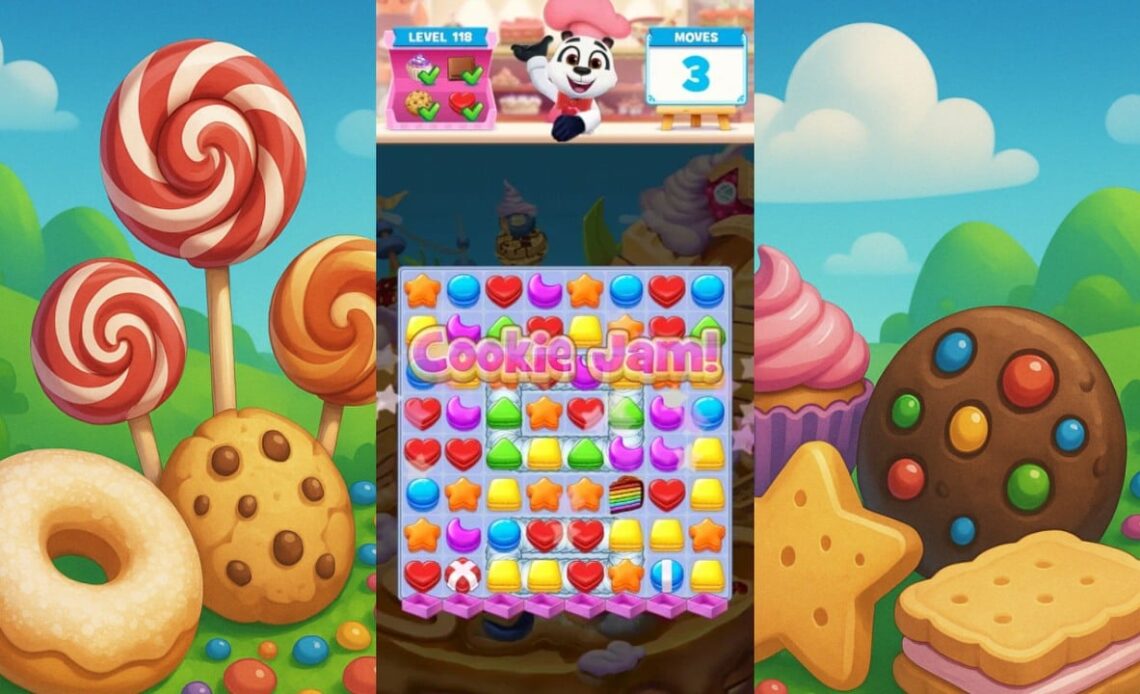 Nute Sechseck von Bienen gemacht? Hier ist die Antwort auf diese Cookie Jam -Frage