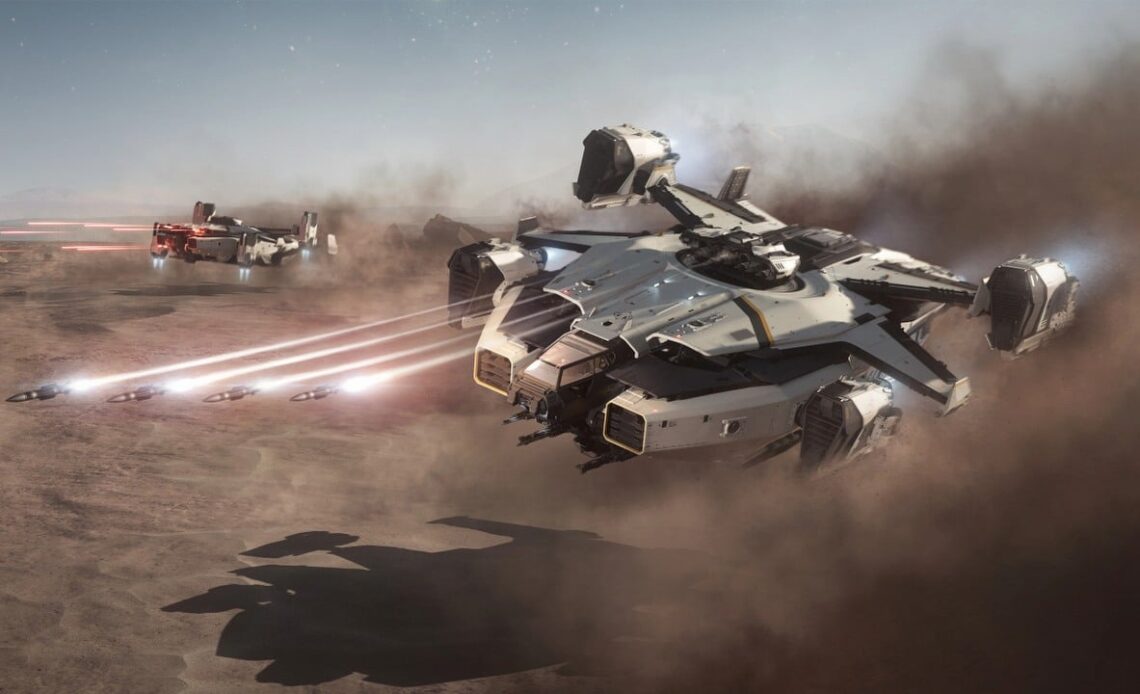 One Star Citizen player accidentally opened the vault. Now we can all admire the view, image source: Cloud Imperium Games.