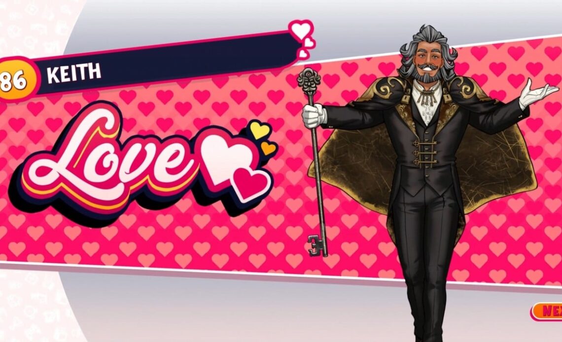 How to Romance Keith and get his candies in Date Everything, image source: Date Everything!, Developer: Sassy Chap Games..