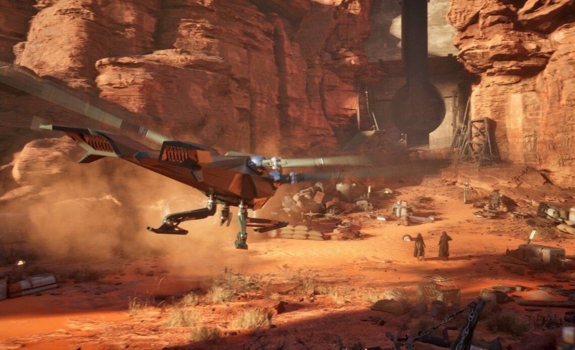 Did you get stuck on connecting screen in Dune Awakening? Devs work to solve server issues, image source: Dune: Awakening, developer: Funcom.