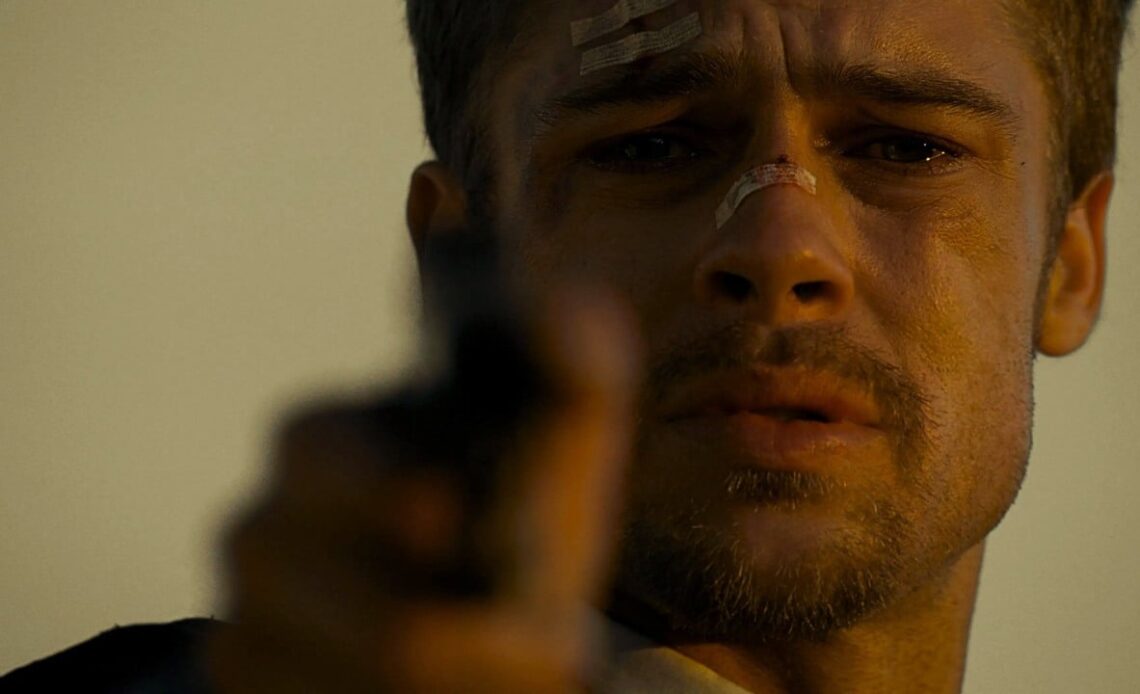 “We thank the bad experience prior.” Seven owes its ending to Brad Pitt