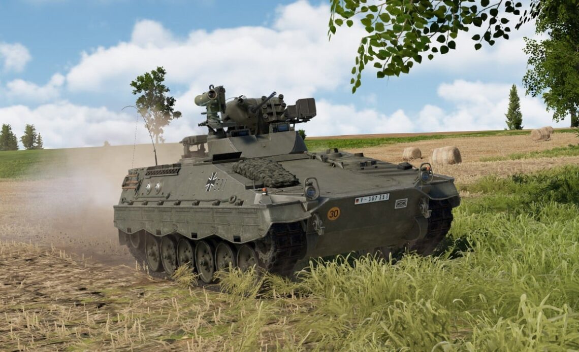 Lost military tech brought back to life in a tank sim. Even the Bundeswehr archives had nothing to say about it, image source: Gunner, HEAT, PC!; Developer: Radian Simulations LLC.