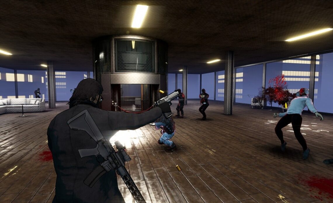 The ultimate John Wick simulator is here, and it’s just under 9 dollars on Steam, image source: Suit For Hire; Developer: Godmode Interactive.