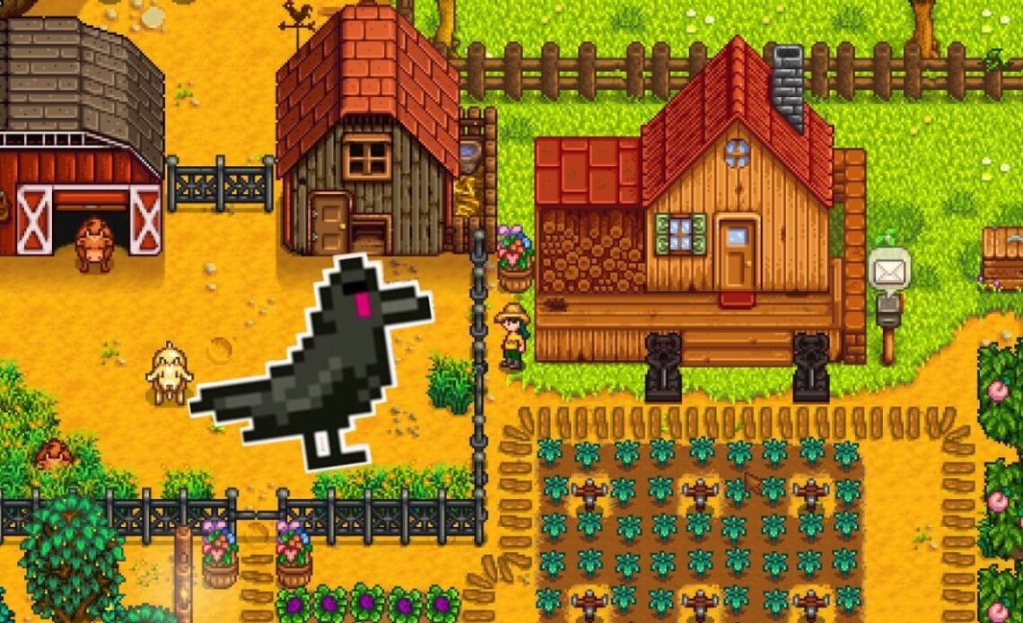 Stardew Valley player names their son Crow, game thinks he’s an actual bird, image source: Stardew Valley; Developer: ConcernedApe.