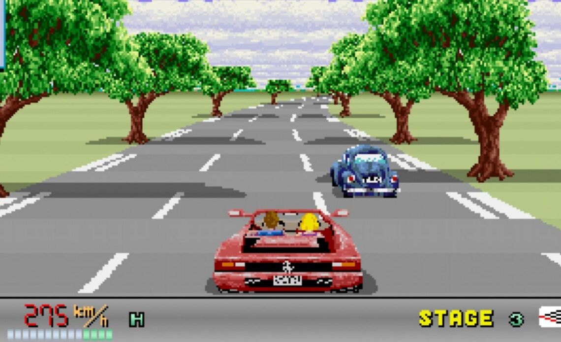 OutRun gets a stunning Amiga revival. Fan-made port delivers a near-perfect slice of arcade history, image source: OutRun; Developer: SEGA.