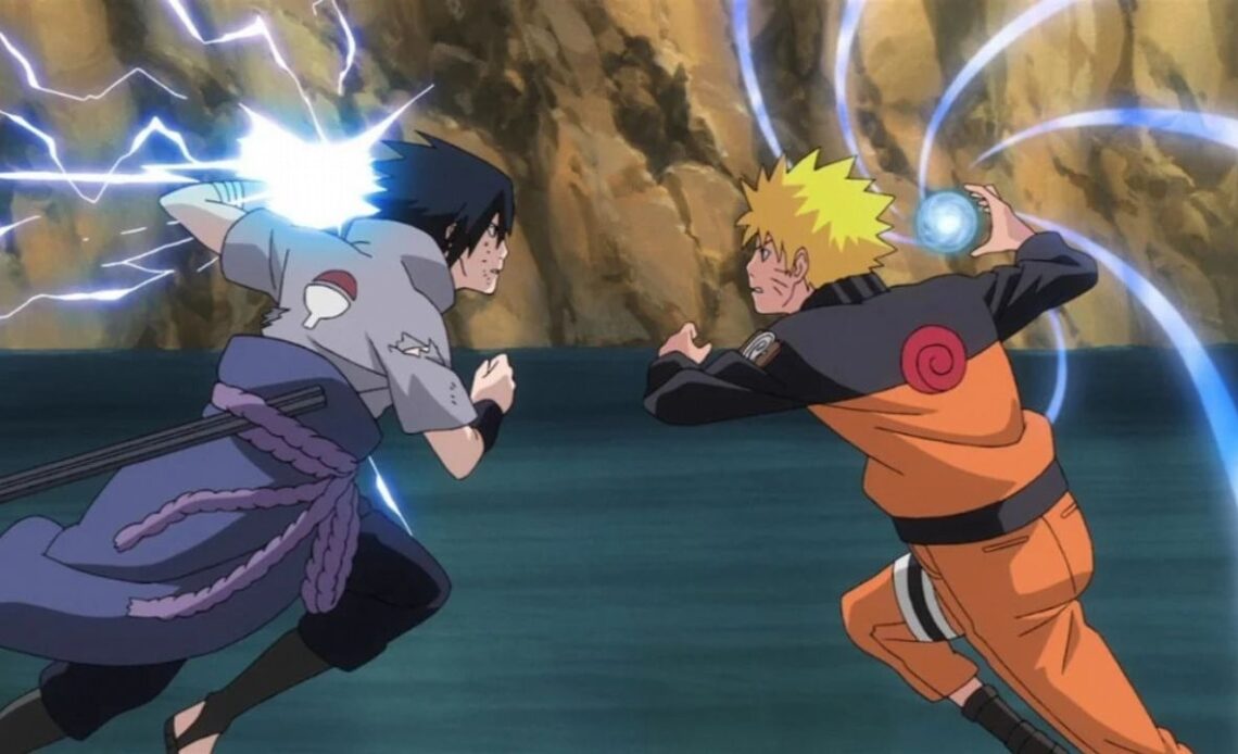 Naruto and Sasuke