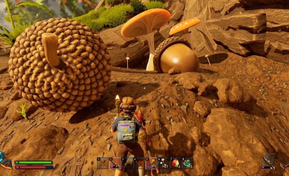 Looking for Acorn to build something in Grounded 2? We know where to find it, image source: Grounded 2, Obsidian Entertainment, Eidos-Montréal.