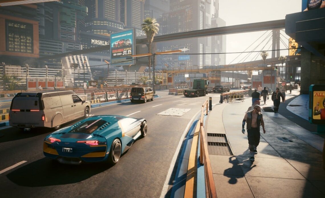 CD Projekt Red added a new driving mode to Cyberpunk 2077 because they saw players