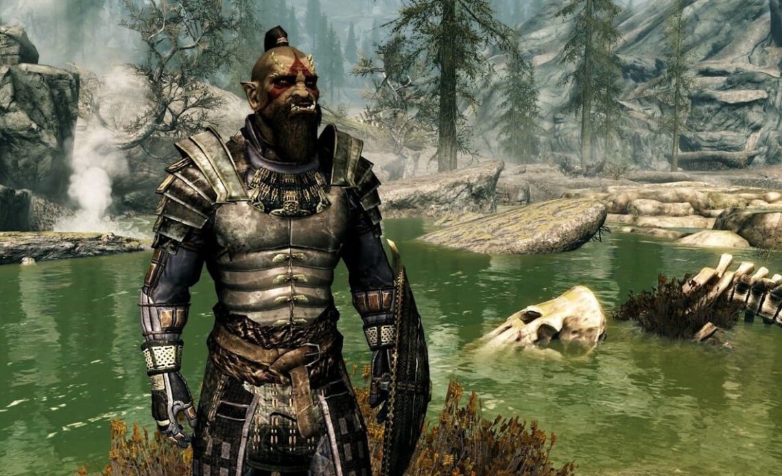 Groundbreaking mechanic from Skyrim really was born on a napkin. „This is a real one,” says former developer, image source: Bethesda.