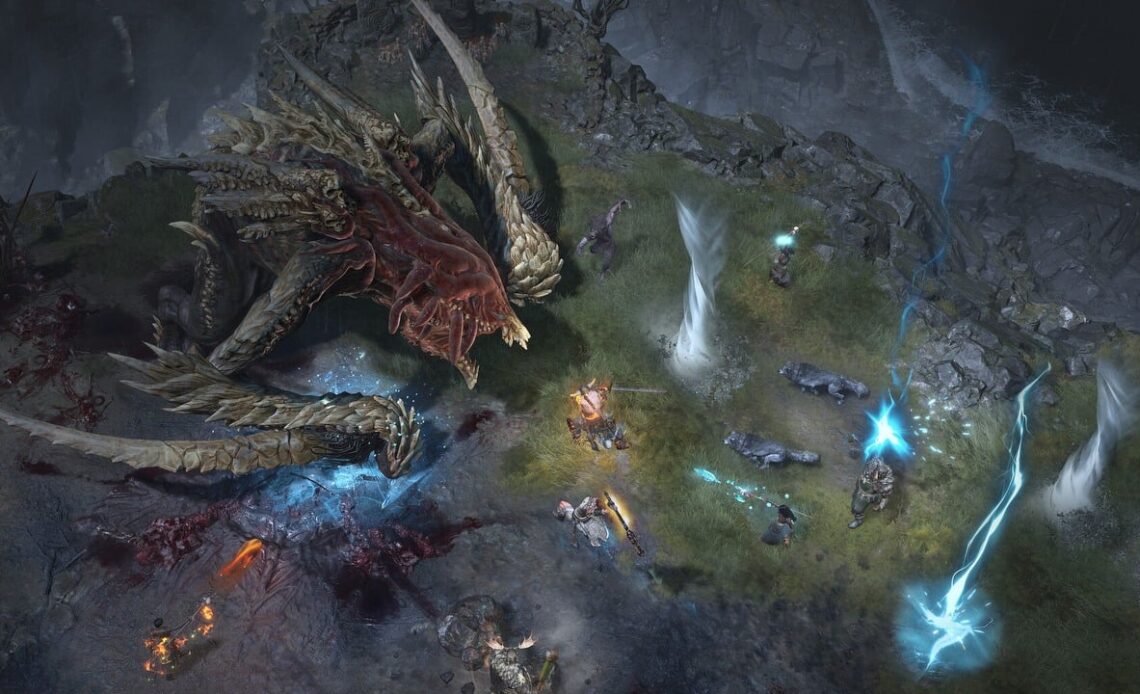Diablo was supposed to be a turn-based game, but the dev clicked on a skeleton and thus an action RPG was born, image source: Blizzard Entertainment.