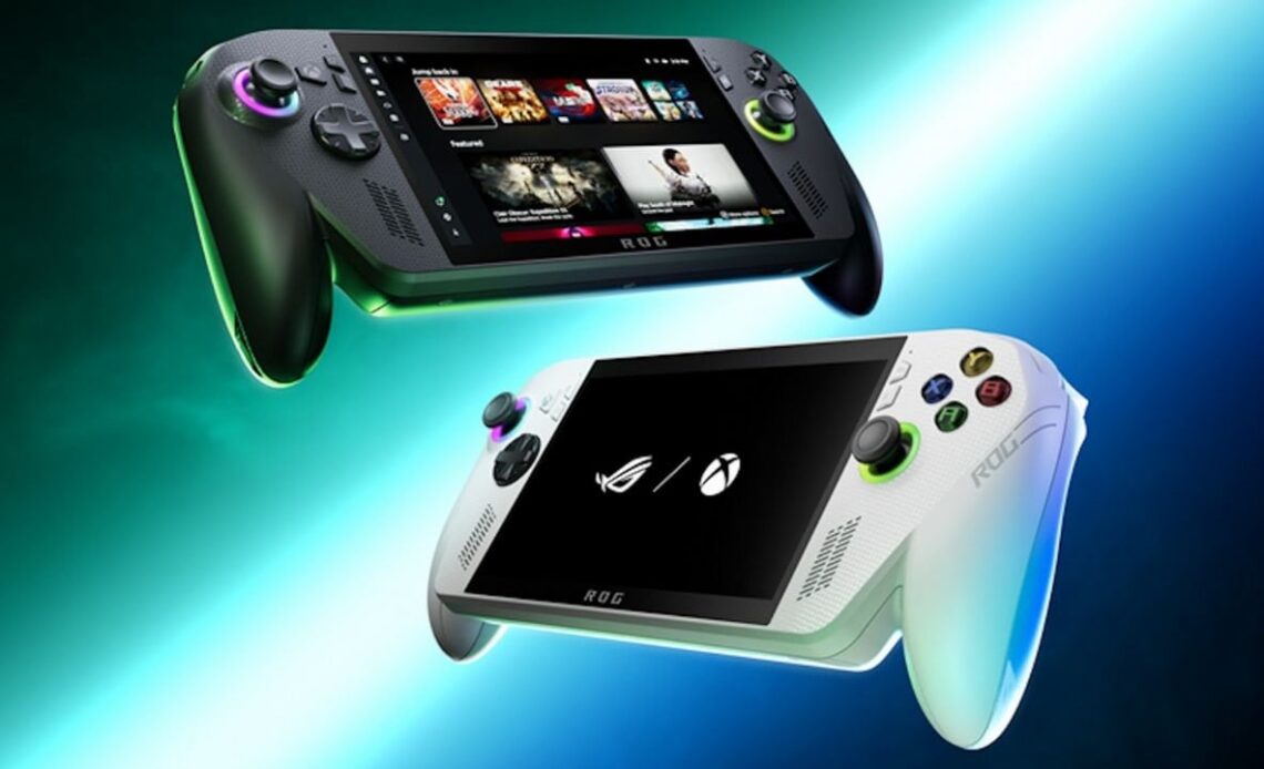 ROG Xbox Ally prices may have been leaked, and they look expensive, image source: ROG Xbox Ally and ROG XBox Ally X, via ASUS.