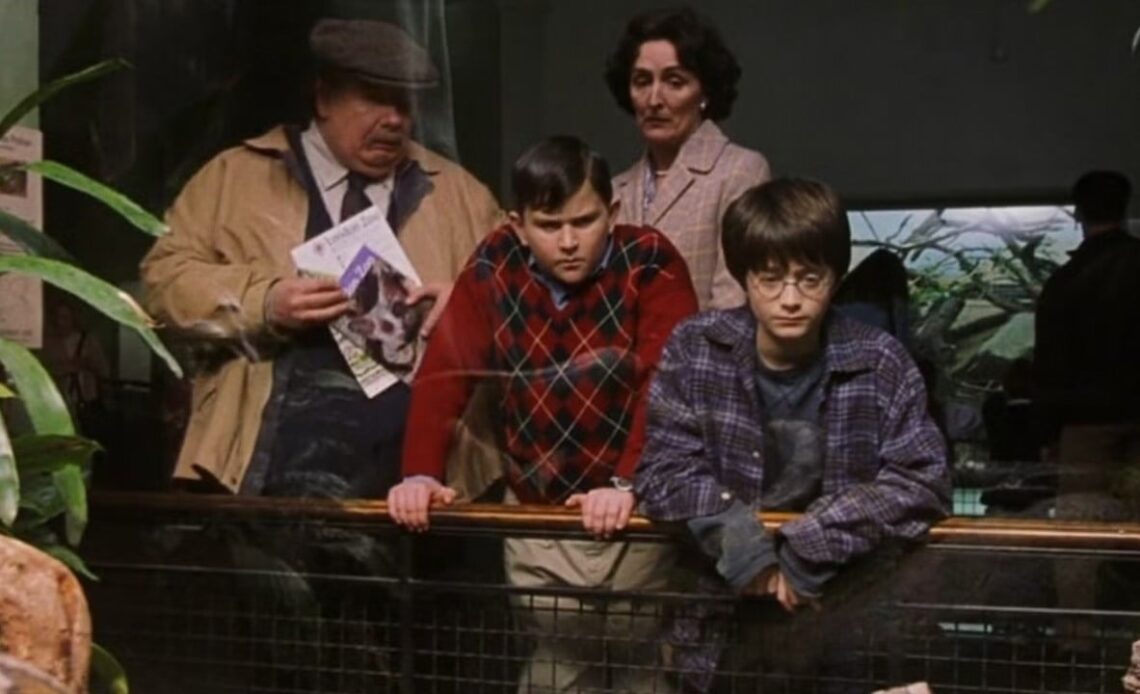 The first photos from the set of the Harry Potter TV series reveal a trip to the zoo. Vernon and Petunia are perfect, and the costumes capture the