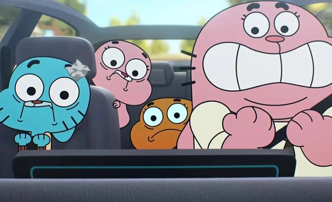 The beloved TV series makes its grand return after 6 years. However, fans agree that the episode The Butts is too weird, even for The Amazing World of Gumball, image source: The Wonderfully Weird World of Gumball, Hulu, 2025.