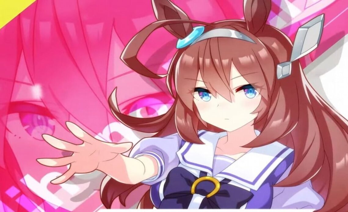 Mihono Bourbon build in Umamusume Pretty Derby. Start winning races with these tips, image source: Umamusume: Pretty Derby, developer: Cygames.