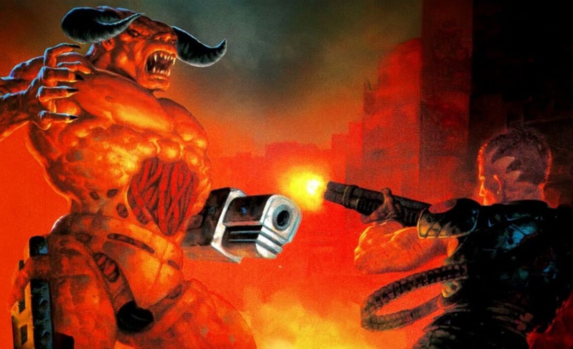 Romero Games shares hope for the future of their canceled FPS project, image source: Doom 2, Developer: id Software.