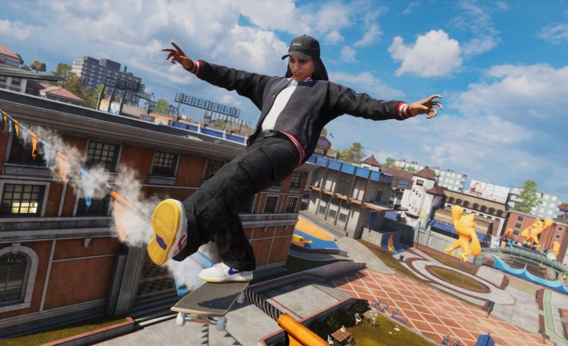 How to complete Invert the high wires goal in Tony Hawk 3 + 4. The valve is the key, image source: Tony Hawk