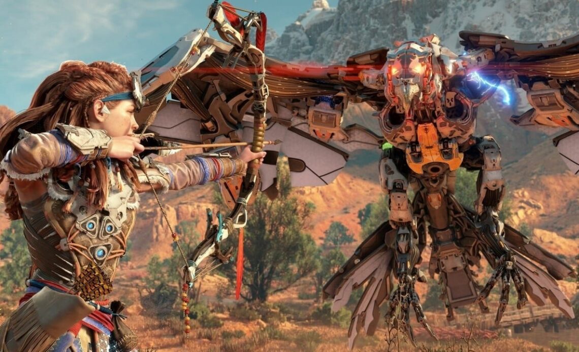 Sony is suing Tencent. The company claims that a new open-world survival game from the Chinese giant is a „slavish clone” of the Horizon series, image source: Guerrilla Games.