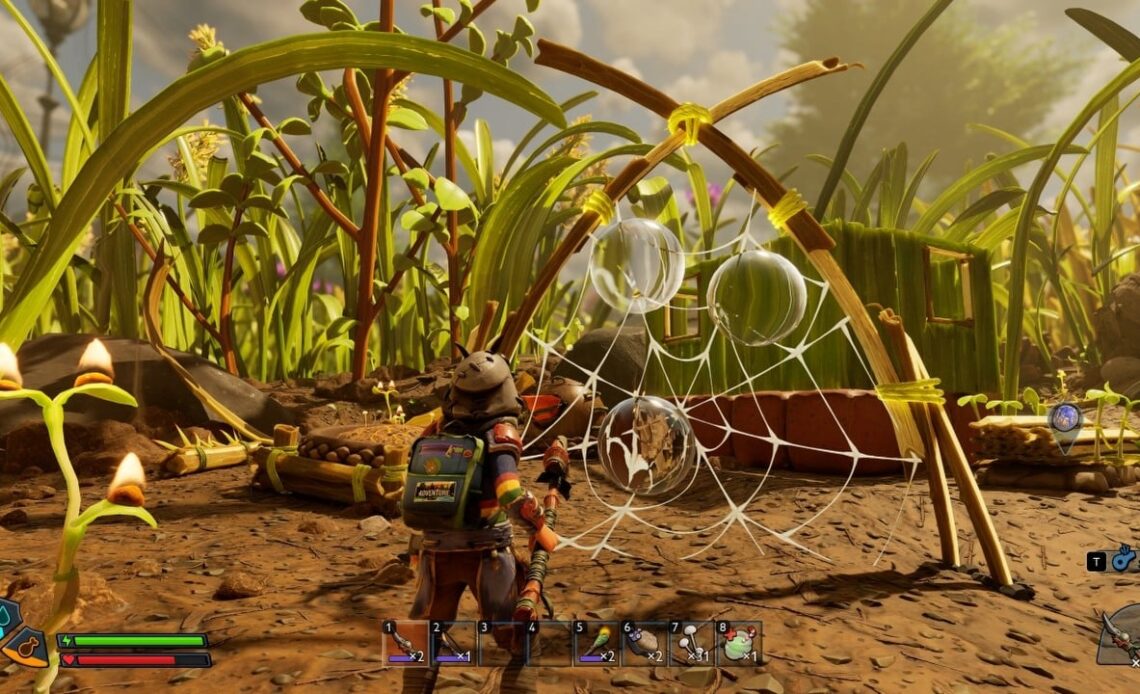 Unlock and build Dew Collector in Grounded 2. It’s one of the most important workstations, image source: Grounded 2, developer: Obsidian Entertainment, Eidos-Montréal.