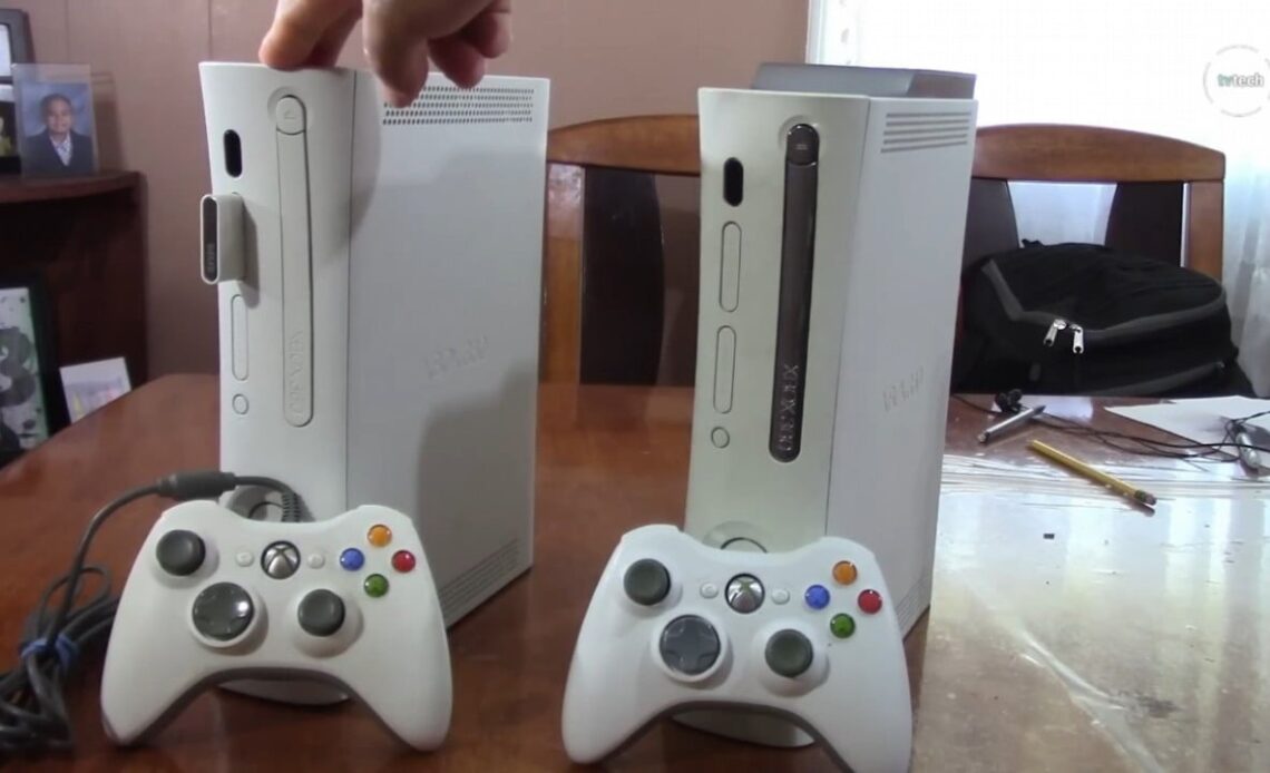 Xbox 360 with a lock for unpaid bills has been found. Microsoft MVP came to the aid of the player, image source: YouTube: tvtech; 2024.