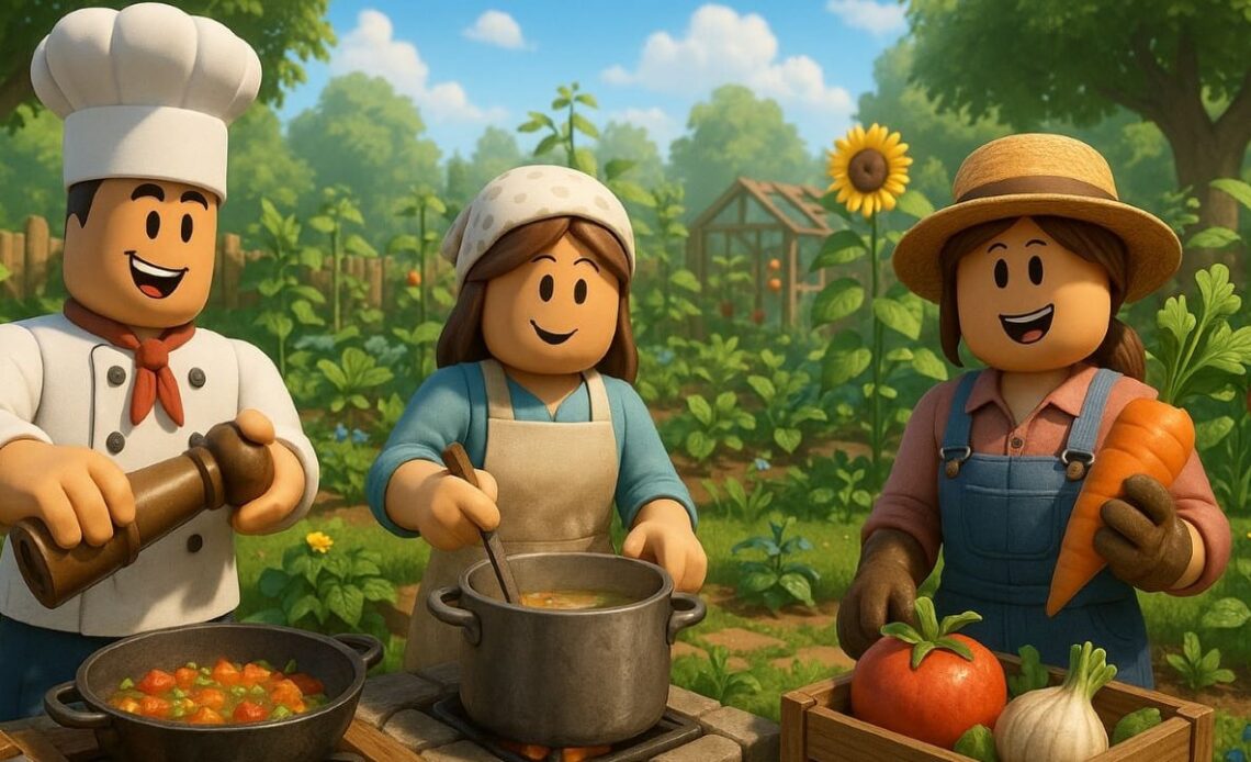 Butternut Squash, Bitter Melon, Pricklefruit in Grow a Garden (GaG). Let’s talk about new crops in this Roblox game, image source: Image by ChatGPT.