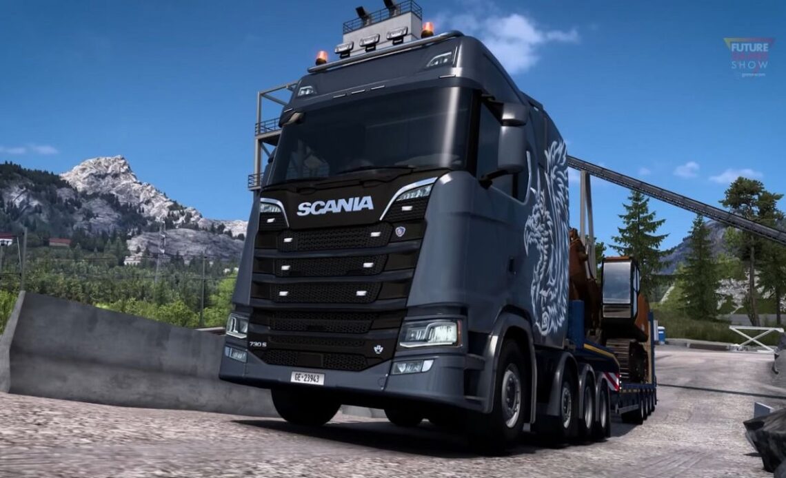 Euro Truck Simulator 2 and American Truck Simulator come to consoles in the „near future”, image source: Euro Truck Simulator 2 or American Truck Simulator, Developer: SCS Sofware.