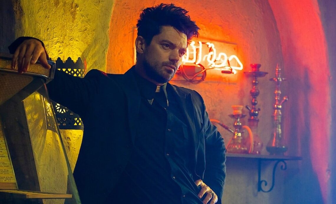 In a few days, Netflix will remove one of the most shocking TV series in recent memory, which has an 87% rating on Rotten Tomatoes, image source: Preacher, Sam Catlin, AMC, 2016.