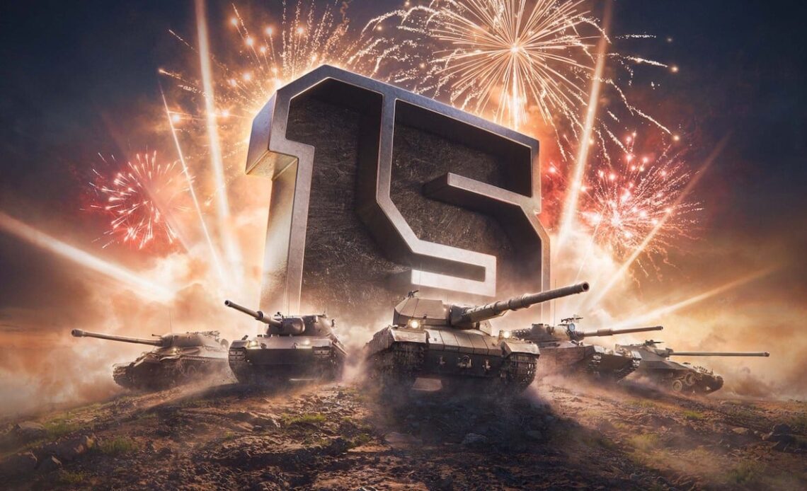 WoT is now 15 years old. Devs prepared attractive prizes for players and a moving video, image source: Wargaming.