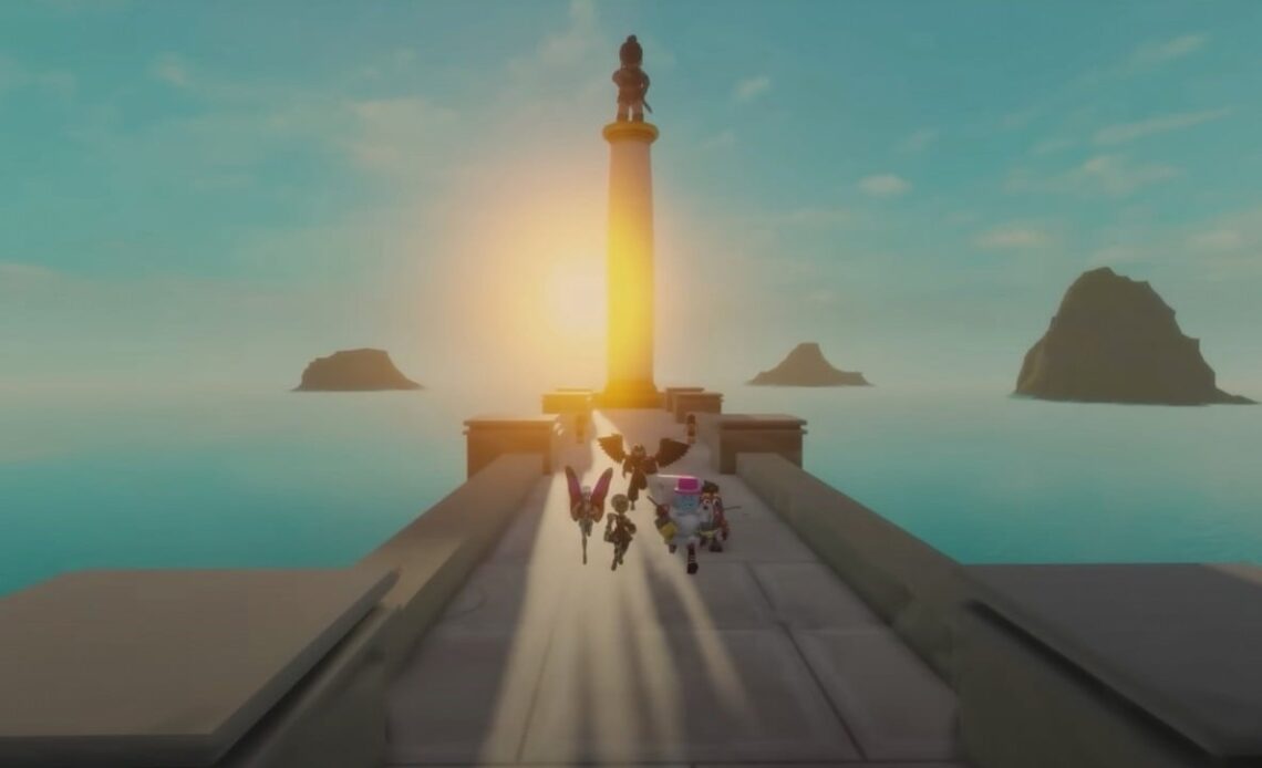 How to make Prismatic Cake in Grow a Garden (GaG). All recipes, image source: Roblox Official Trailer (2020) / YouTube..