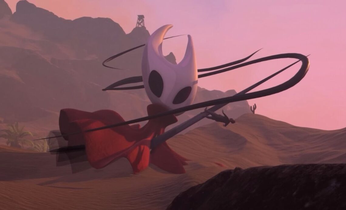 „Nate is allergic to hornets” Baby Steps delayed in a not so subtle video, image source: Baby Steps, Developers: Bennett Foddy & Gabe Cuzillo.