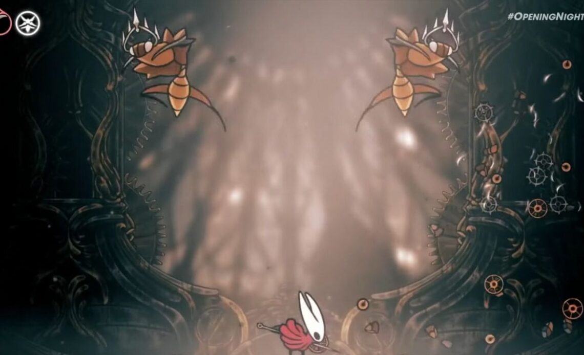 „Silksong is real” Hollow Knight: Silksong confirmed for 2025 by Geoff Keighley at Opening Night Live, image source: Hollow Knight: Silksong, Developer: Team Cherry.