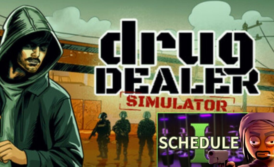 Drug Dealer Simulator dev plans to sue Movie Games following backlash over Schedule I dispute and console profits, image source: Drug Dealer Simulator, developer: Byterunners; Schedule I, developer: TVGS.