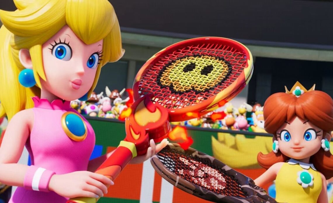 Mario Tennis Fever looks like a super weird, chaotic party game and I