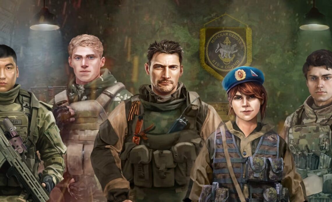 Valve removes adult games from Steam under pressure from Visa and Mastercard, yet a title promoting Russian propaganda stays on, image source: Squad 22: ZOV; Developer: SPN Studio.