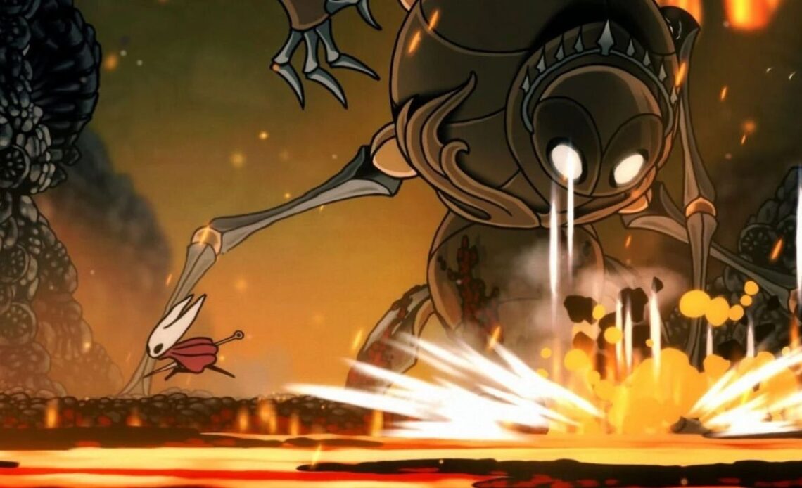 Hollow Knight: Silksong breaks half a million players on Steam in under four hours, image source: Hollow Knight: Silksong, Developer: Team Cherry.