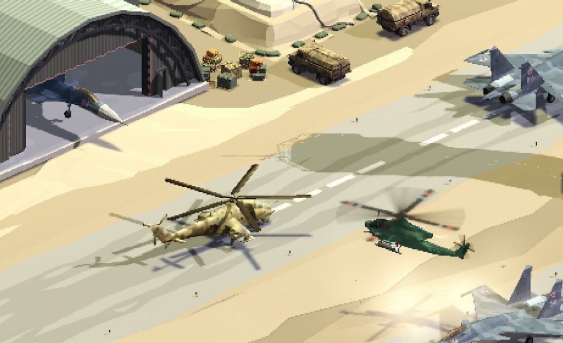 If you loved Desert Strike, this new game will send you straight back to the past, image source: somasolo.