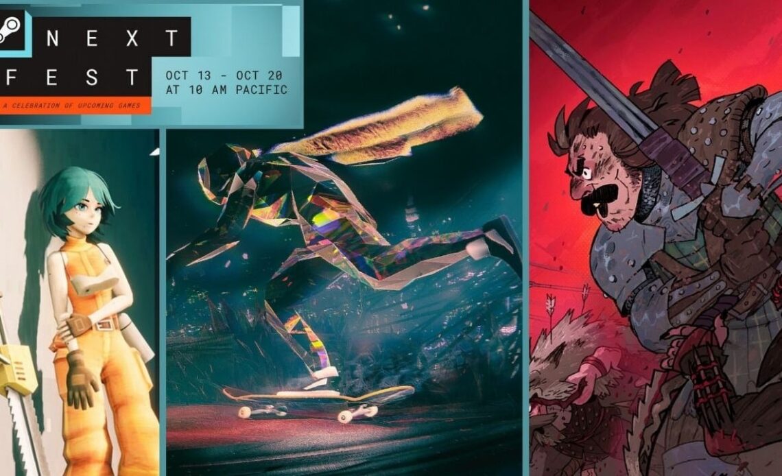 11 Steam Next Fest demos you should download and play this week, image source: Valve, Steam. Motorslice, Developer: Regular Studio. Skate Story, Developer: Sam Eng. Tears of Metal, Developer: Paper Cult.