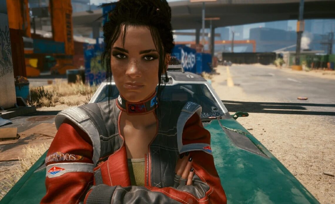 AI generated slop looks exactly like Cyberpunk 2077. “Please sue the hell out of them”, image source: Cyberpunk 2077; Developer: CD Projekt RED.