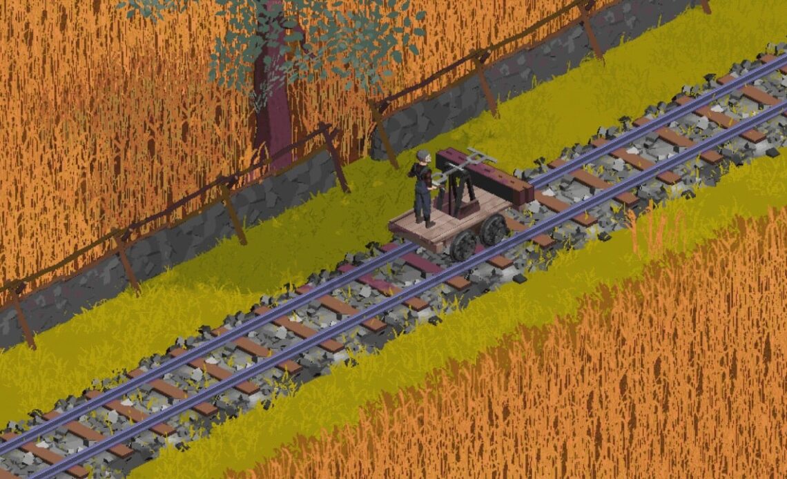 You’ve never seen a train game like this before. Build your railway track by track and enjoy advanced physics, image source: Train Goes Right; Developer: Molecular Cohesion.