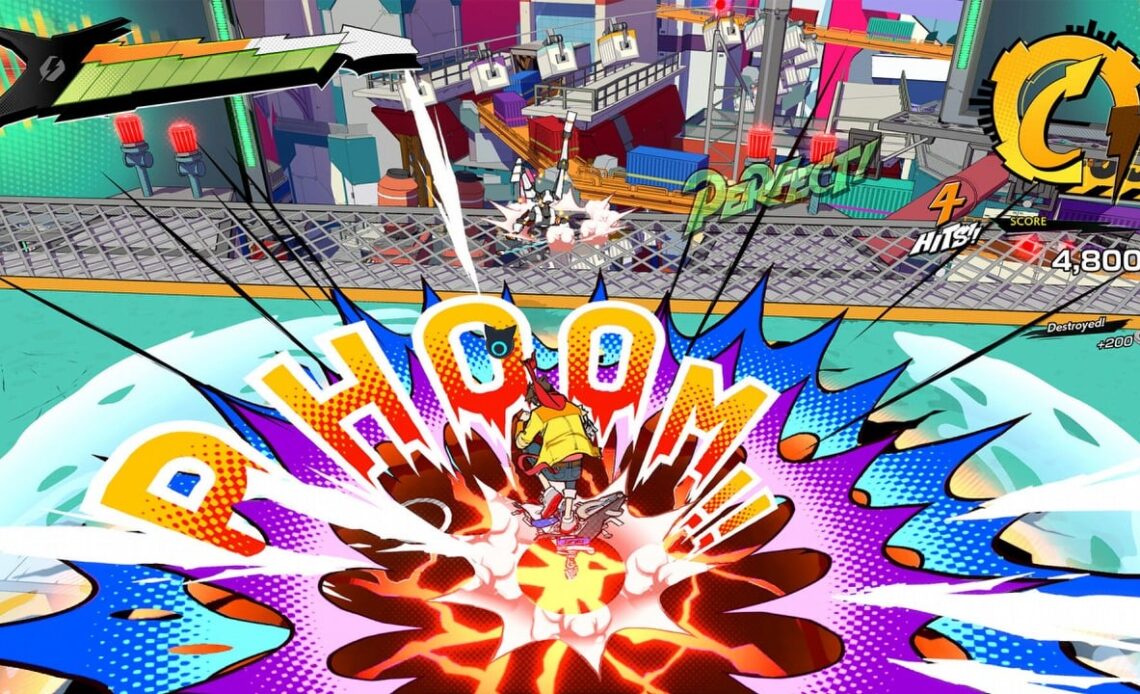 With Krafton taking over, what’s next for Hi-Fi Rush? New updates could bring a lot of AI-generated content, image source: Hi-Fi Rush; Developer: Tango Gameworks.