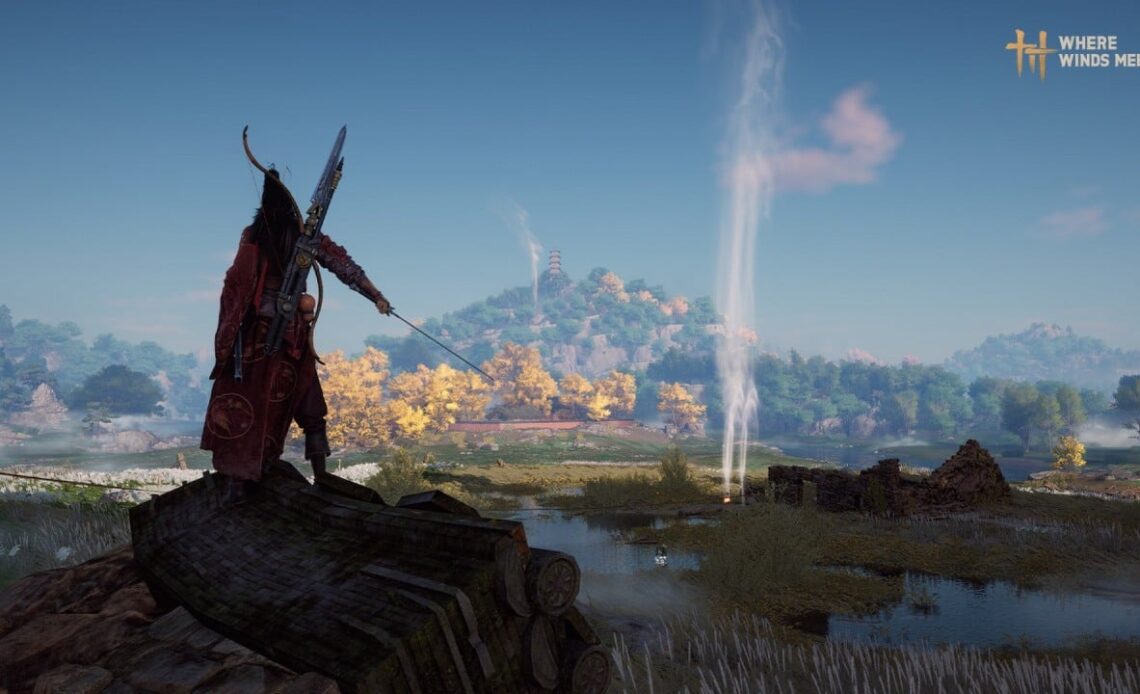 Someone owns a boat that costs up to 70K dollars in Where Winds Meet, a free-to-play game that only launched a week ago, image source: Where Winds Meet; Developer: Everstone Studio.