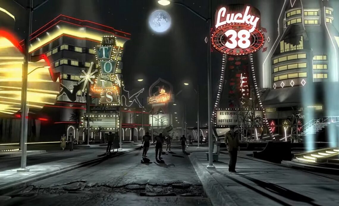 Most important location in Fallout: New Vegas could have looked completely different. Originally, devs had a unique vision, image source: Witchunter