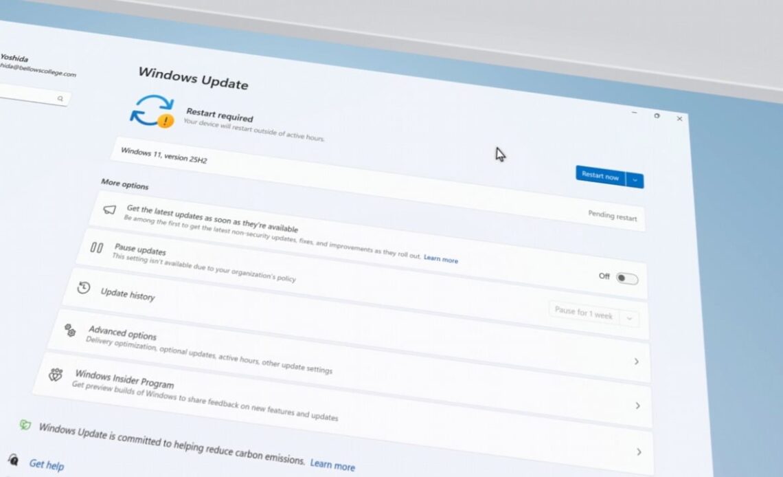 Microsoft Windows update mistake should be solved now. The most annoying bug is gone, image source: