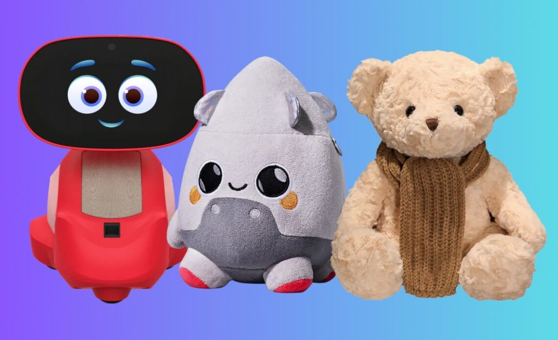 These AI chatbots found in toys are ready to teach kids how to light matches, find pills, and use dating apps, image source: Miko.AI, Curios, and FoloToy.