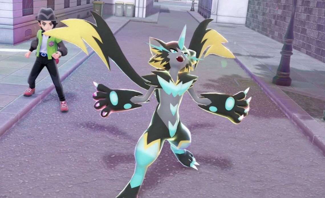 Mega Zeraora revealed in new trailer for Pokémon Legends: Z-A DLC, Mega Dimension, image source: Pokémon Legends: Z-A, Developer: Game Freak.