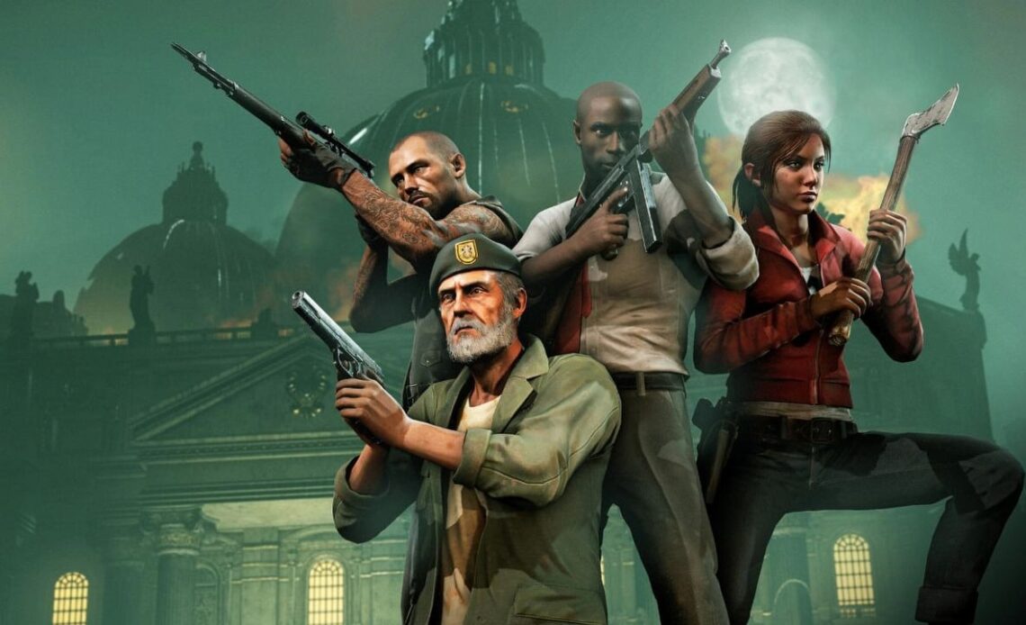 Sony teams up with Left 4 Dead creator on new 4-player cooperative shooter, image source: Zombie Army 4 Left 4 Dead Character Pack, Developer: Rebellion.