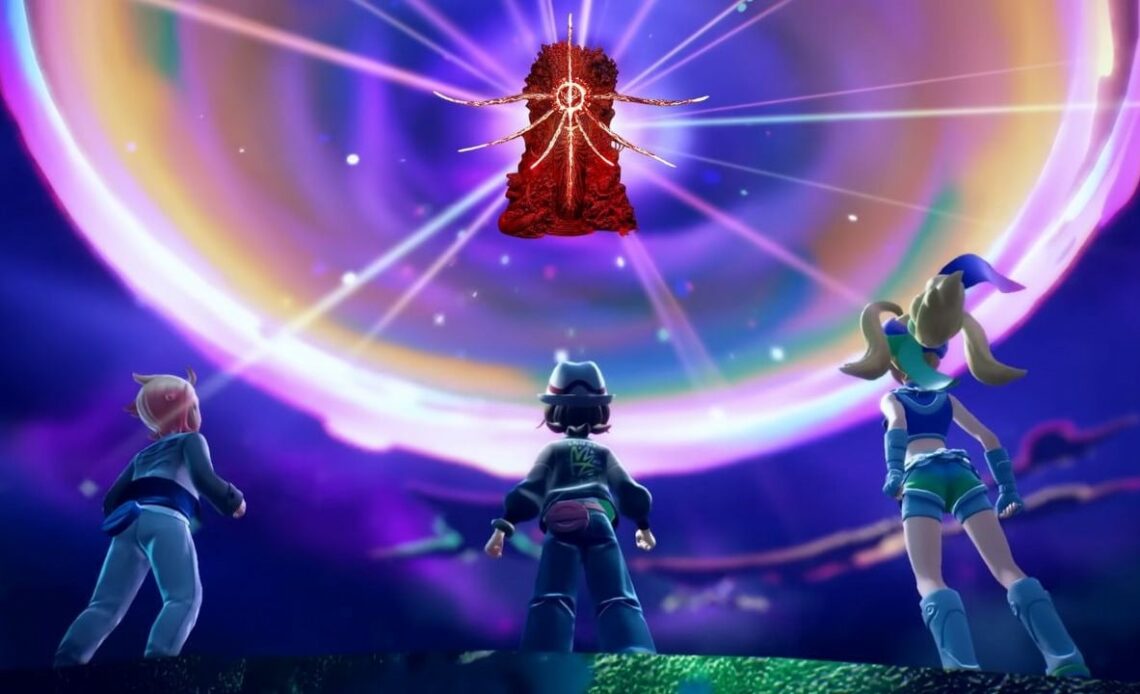 Hear me out, what if the mysterious Game Awards statue is a Pokémon thing?, image source: Pokémon Legends: Z-A, Developer: Gamefreak. Okami13_ on Twitter / X..